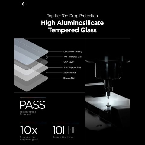 Szkło Hartowane Spigen Glas.Tr "Ez Fit Pro" HD 2-Pack do Samsung Galaxy S26 clear