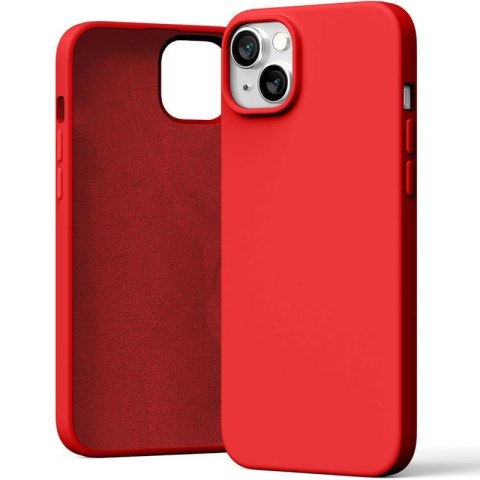 Mercury Silicone Case Samsung Galaxy A57 5G CZERWONY