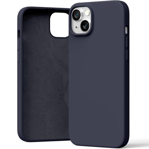 Mercury Silicone Case Samsung Galaxy A57 5G GRANATOWY
