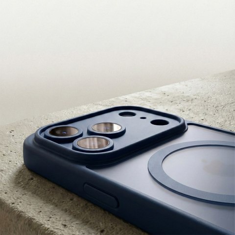 Nakładka Mag Matt do iPhone 11 ciemnoniebieska camera protection