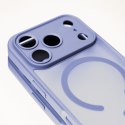 Nakładka Mag Matt do iPhone 14 6,1" jasnoniebieska camera protection