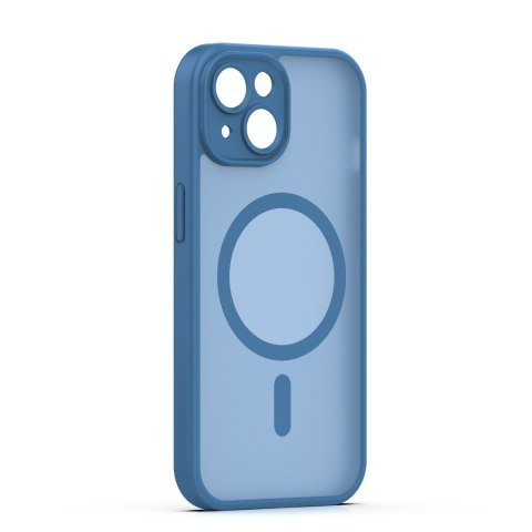Nakładka Mag Matt do iPhone 15 6,1" ciemnoniebieska camera protection