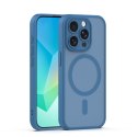 Nakładka Mag Matt do iPhone 15 Pro 6,1" ciemnoniebieska camera protection