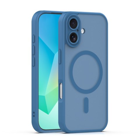 Nakładka Mag Matt do iPhone 17 6,3" / 18 6,3" ciemnoniebieska camera protection