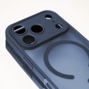 Nakładka Mag Matt do iPhone 17 6,3" / 18 6,3" ciemnoniebieska camera protection