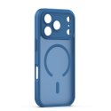 Nakładka Mag Matt do iPhone 17 Pro 6,3" / 18 Pro 6,3" ciemnoniebieska camera protection