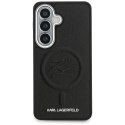 Etui Karl Lagerfeld Embossed Ring Initials MagSafe na Samsung Galaxy S26 - czarne