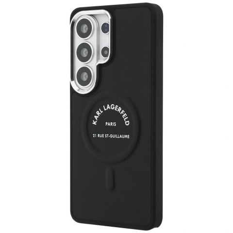 Etui Karl Lagerfeld Embossed Ring RSG Logo MagSafe na Samsung Galaxy S26 Ultra - czarne