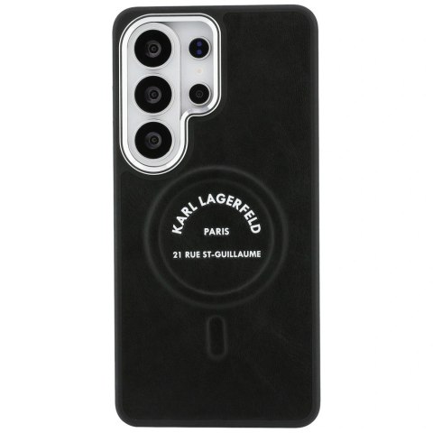 Etui Karl Lagerfeld Embossed Ring RSG Logo MagSafe na Samsung Galaxy S26 Ultra - czarne