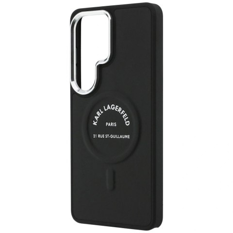 Etui Karl Lagerfeld Embossed Ring RSG Logo MagSafe na Samsung Galaxy S26 Ultra - czarne