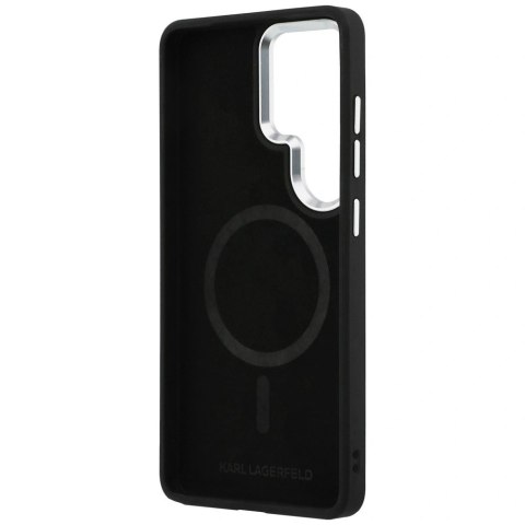 Etui Karl Lagerfeld Embossed Ring RSG Logo MagSafe na Samsung Galaxy S26 Ultra - czarne