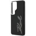 Etui Karl Lagerfeld Grained Signature Metal Resin Logo na Samsung Galaxy S26 Ultra - czarne