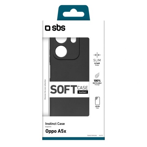 Etui SBS Instinct na Oppo A5X - czarne