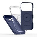 Etui Tech-Protect Silicone MagSafe na iPhone 17 Pro - granatowe