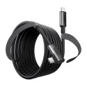 Kabel USB-C do USB-C Ugreen US551, VR, 5 Gbps, 5m (czarny)