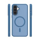 Nakładka Mag Matt do Samsung Galaxy A37 5G ciemnoniebieska big hole