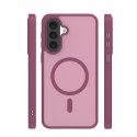 Nakładka Mag Matt do Samsung Galaxy A57 bordowa big hole