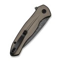 CIVIVI Kitefin Button Lock Damast Grey Nóż EDC Flipper Aluminium