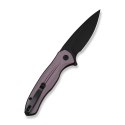 CIVIVI Kitefin Button Lock Purple Nóż EDC Flipper Aluminium