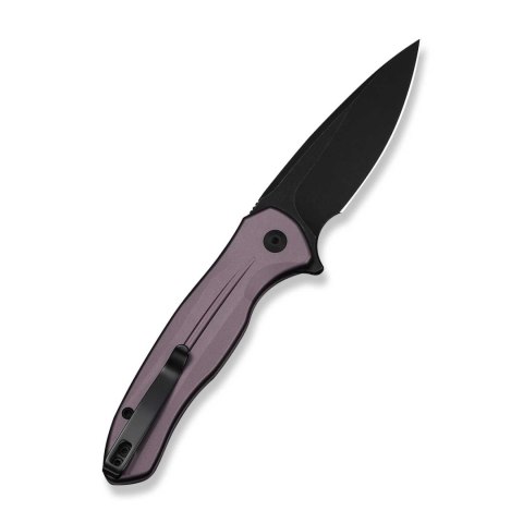 CIVIVI Kitefin Button Lock Purple Nóż EDC Flipper Aluminium