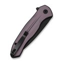 CIVIVI Kitefin Button Lock Purple Nóż EDC Flipper Aluminium