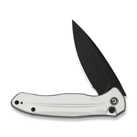 CIVIVI Kitefin Button Lock Silver Nóż EDC 14C28N Flipper