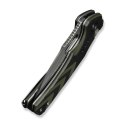 CIVIVI Vexron Damast Nóż EDC Button Lock G10 Black Green