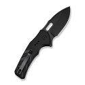 CIVIVI Vexron All Black Nóż EDC Button Lock 14C28N G10
