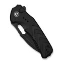 CIVIVI Vexron All Black Nóż EDC Button Lock 14C28N G10