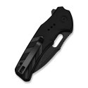 CIVIVI Vexron All Black Nóż EDC Button Lock 14C28N G10