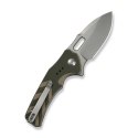 CIVIVI Vexron G10 Green Tan Nóż EDC Button Lock 14C28N