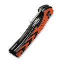 CIVIVI Vexron Orange Black Nóż EDC Button Lock 14C28N G10