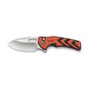 CIVIVI Vexron Orange Black Nóż EDC Button Lock 14C28N G10