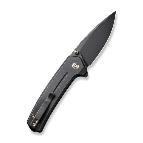 WE Knife Culex All Black Nóż EDC CPM 20CV Titanium Button Lock