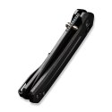 WE Knife Culex All Black Nóż EDC CPM 20CV Titanium Button Lock