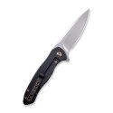 WE Knife Kitefin Carbon Fiber Marble Nóż EDC S35VN Frame Lock