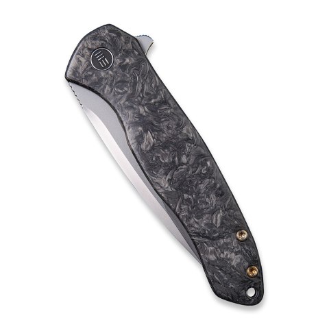 WE Knife Kitefin Carbon Fiber Marble Nóż EDC S35VN Frame Lock