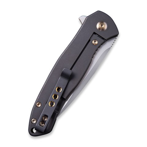 WE Knife Kitefin Carbon Fiber Marble Nóż EDC S35VN Frame Lock