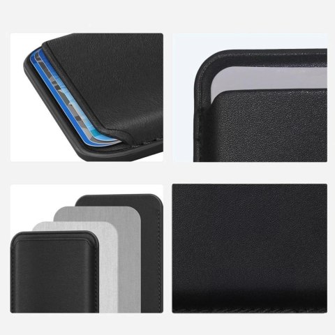 Portfel magnetyczny Tech-Protect MagWallet MagSafe na telefon - pomarańczowy