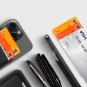 Portfel magnetyczny Tech-Protect MagWallet MagSafe na telefon - pomarańczowy