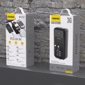 Powerbank Dudao K15MAX 30000mAh PD 22.5W z wbudowanymi kablami - czarny