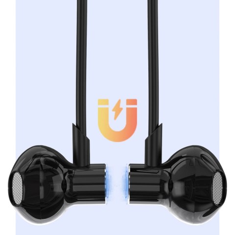 Słuchawki bezprzewodowe Dudao U5 Max Bluetooth z pałąkiem na szyję - czarne