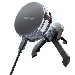 Uchwyt Samochodowy Spigen Essential EV25MFAQ Magnetic MagSafe na kratkę nawiewu - czarny