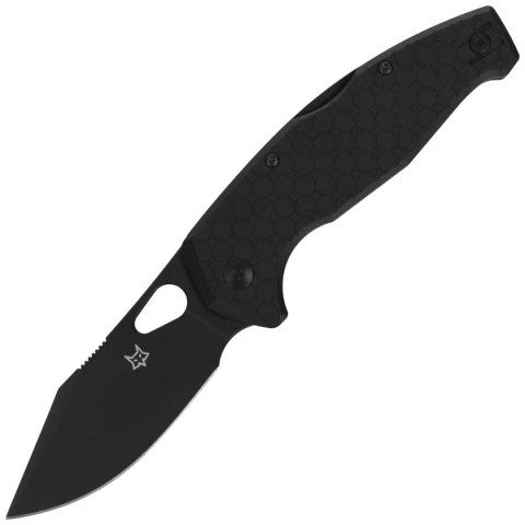 Nóż składany Fox Kita Black FRN, Black Top Shield Niolox by Jesper Voxnaes (FX-625 BB)