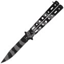 Nóż składany motylek Martinez Albainox Balisong Urban Camo Steel, Urban Camo 3Cr13Mov (02192)