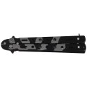 Nóż składany motylek Martinez Albainox Balisong Urban Camo Steel, Urban Camo 3Cr13Mov (02192)