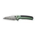 Nóż CIVIVI Sentinel Strike Damast Green Button Lock EDC