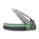 Nóż CIVIVI Sentinel Strike Damast Green Button Lock EDC