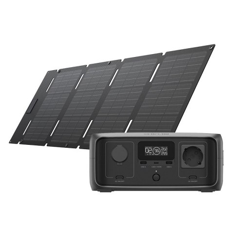 Stacja zasilania ECOFLOW RIVER 3 245Wh + panel 45W