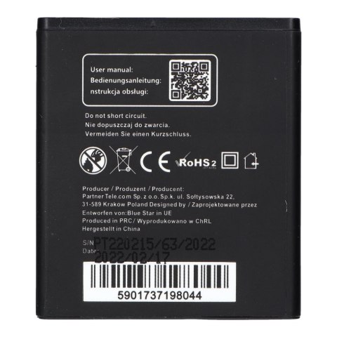 Bateria do Huawei Y3 / Y300 / Y500 / W1 1600 mAh Blue Star